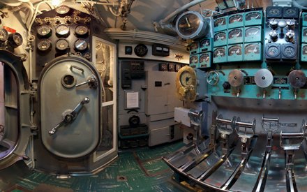 USS Bowfin Submarine VR Panorama